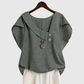 MARCELLINE | ASYMMETRICAL NECKLINE BLOUSE