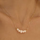 Juliana – Collana dorata dalla struttura minimalista