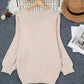NORAYA | ROUND NECK SWEATER