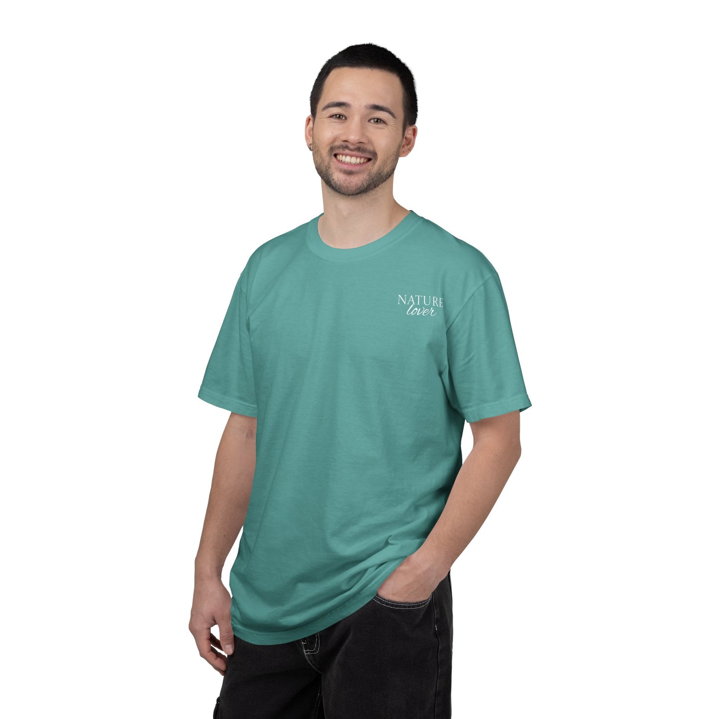 Nature Camp T-Shirt — Forest Night Badge Graphic