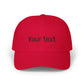 Customizable Classic Dad Cap — Personalized Embroidered Text Baseball Hat