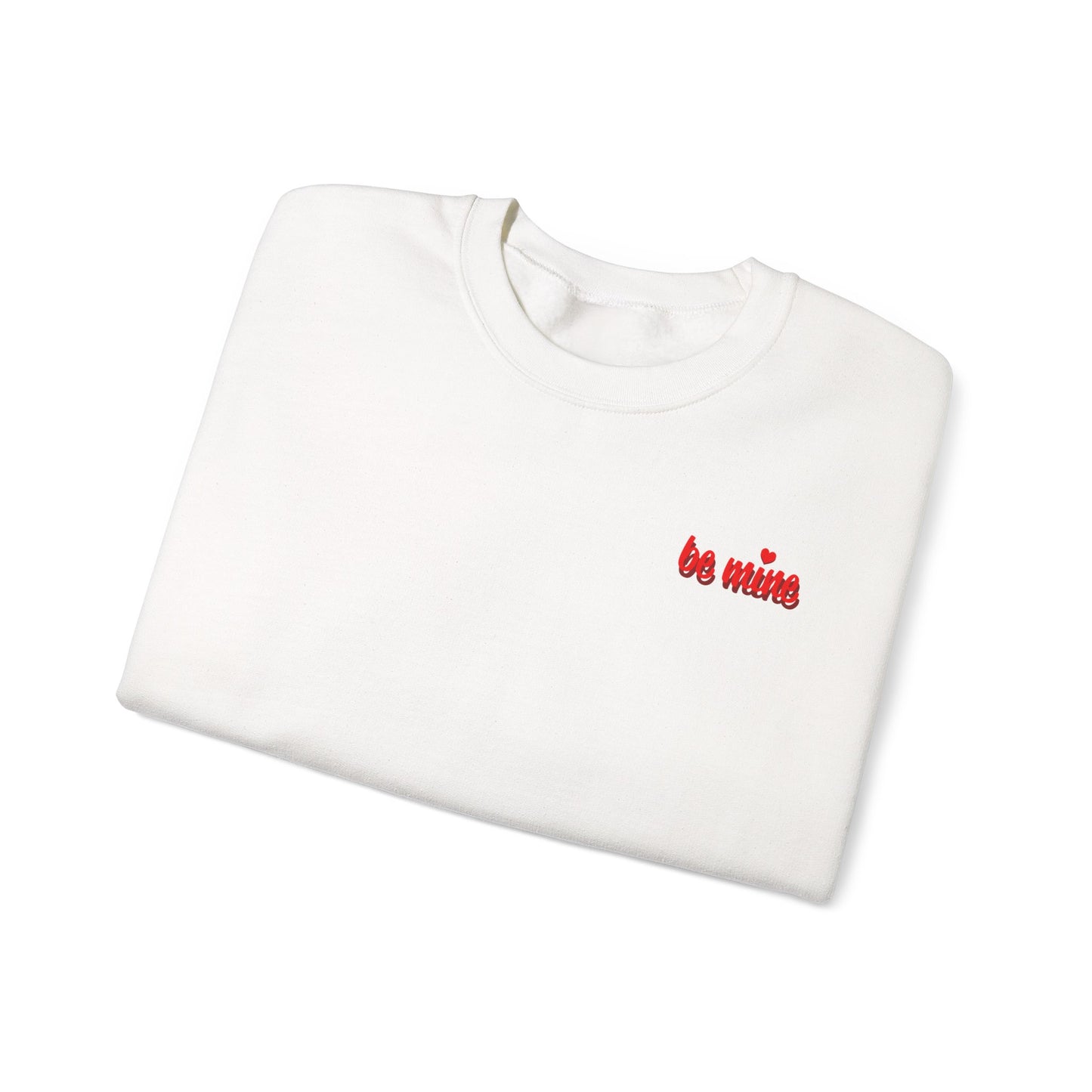 Valentine Heart Tic-Tac-Toe Crewneck Sweatshirt