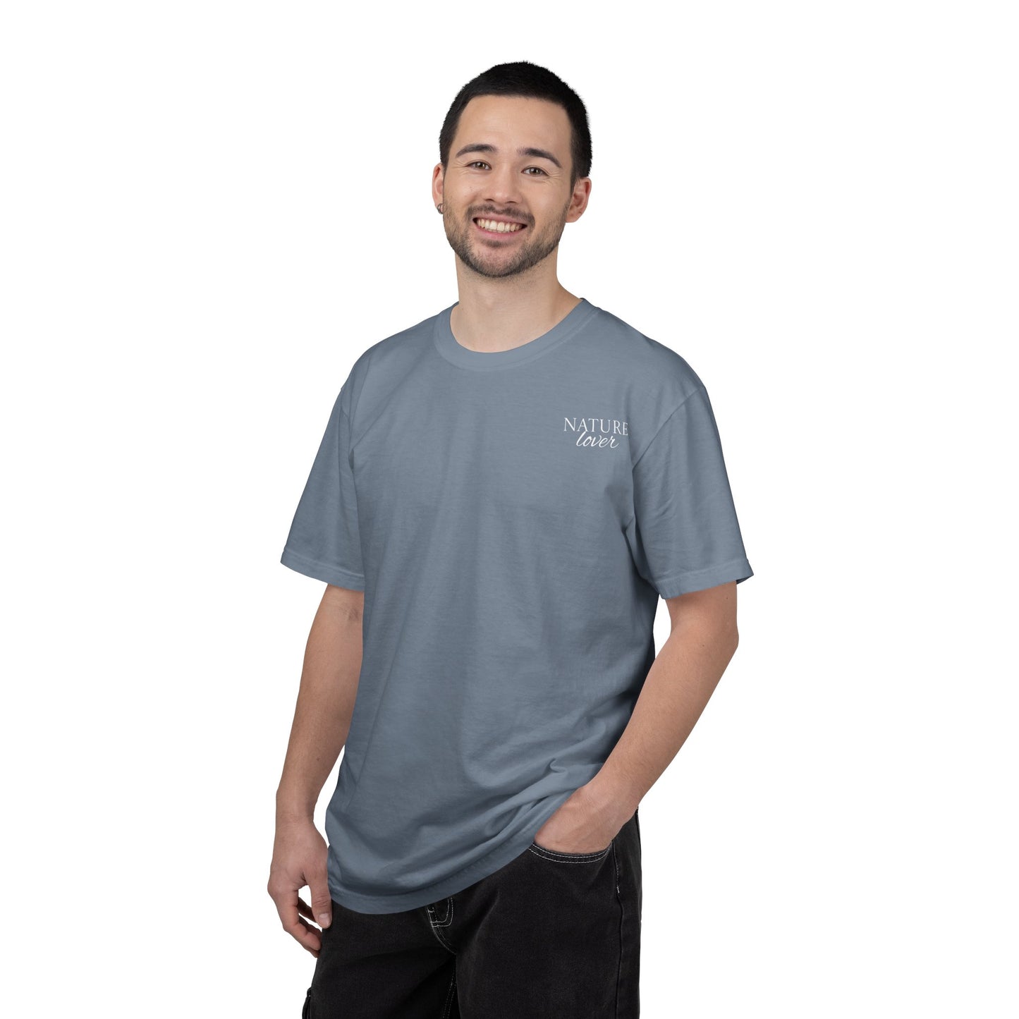 Nature Camp T-Shirt — Forest Night Badge Graphic