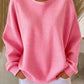 KATE | WAFFLE KNIT WINTER SWEATSHIRT