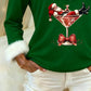 AVELINE | FESTIVE CHEER HOLIDAY TOP