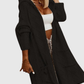 HONORIA | HOODED CABLE-KNIT CARDIGAN