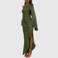 ALYNE | ELEGANT ONE-SHOULDER EVENING DRESS