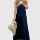 ORELLA | CROSS-NECK DRESS