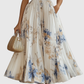 ROWELLA | ELEGANT PLEATED MAXI DRESS
