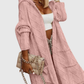 HONORIA | HOODED CABLE-KNIT CARDIGAN