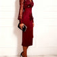 AVANNA | PEARL-DESIGNED MESH DRESS