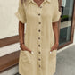 Sleeveless Vintage Shirt Dress