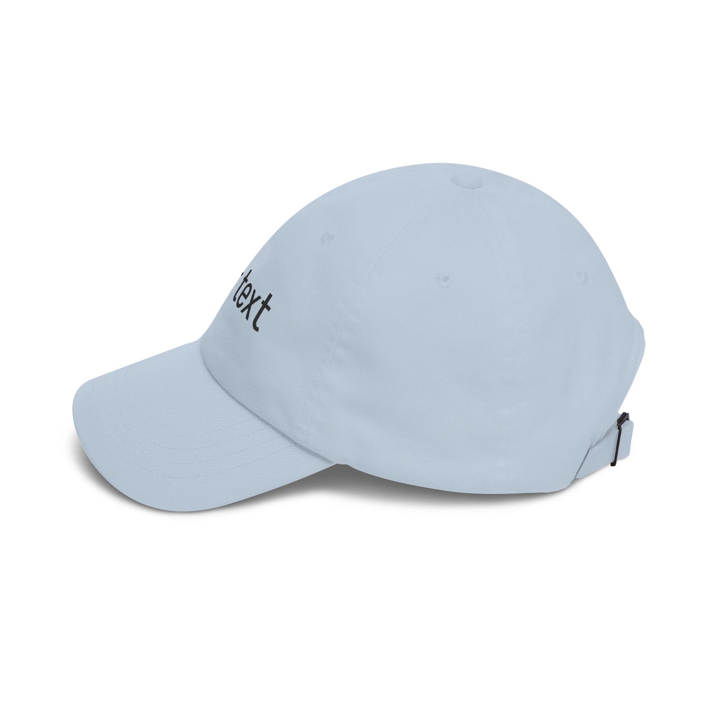 Customizable Classic Dad Cap — Personalized Embroidered Text Baseball Hat