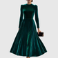 SOOPIE | ELEGANT NAVY BLUE & BURGUNDY WEDDING DRESS