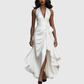 AMELYA | EVENING WRAP MAXI DRESS