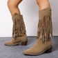 MARIGOLD | TASSEL-STUDDED BOOTS FOR SPRING AND AUTUMN