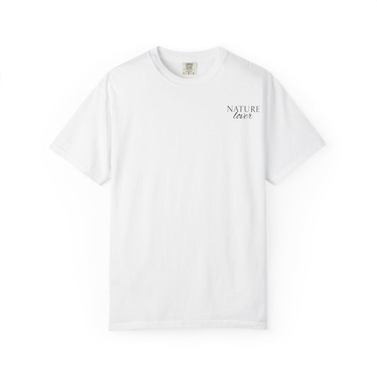 Nature Camp T-Shirt — Forest Night Badge Graphic