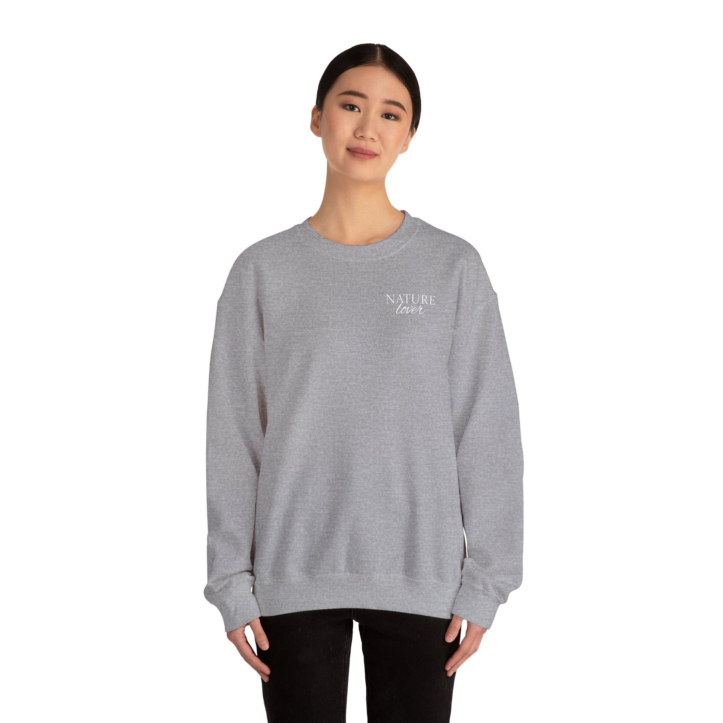 Forest Night Crewneck | Nature-Inspired Forest Green Sweatshirt