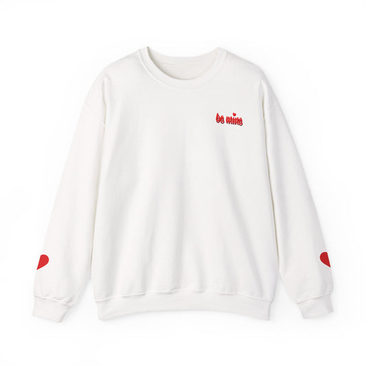 Valentine Heart Tic-Tac-Toe Crewneck Sweatshirt