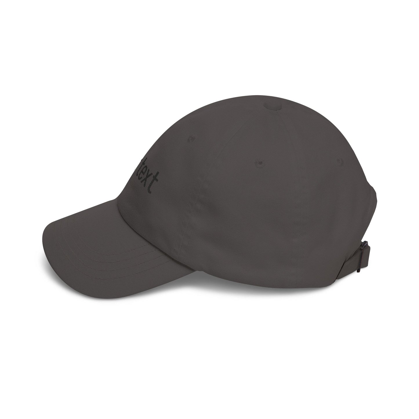 Customizable Classic Dad Cap — Personalized Embroidered Text Baseball Hat