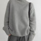 ISABOLL | CASHMERE HIGH-NECK SWEATER