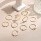 BOHEMIAN RING PACK (10 PCS)