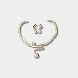 Susanna - Set collana + orecchini di perle naturali