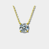 Rafaela - Collana in zircone argento placcato oro 18K
