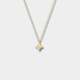 Lina – Collana in argento delicata con medaglione rotondo
