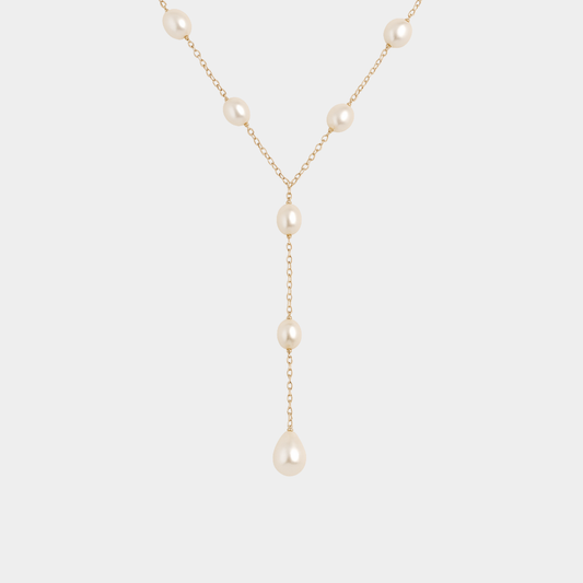 Annika – Collana vintage con perline pendenti