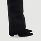HARRIET | WOMEN'S LEATHER THIGH-HIGH BOOTS WITH BUCKLE