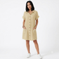 Isabelle | Sleeveless Shirt Dress