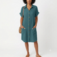 Isabelle | Sleeveless Shirt Dress
