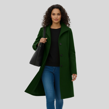TRADURA™ | Classic mid-length coat