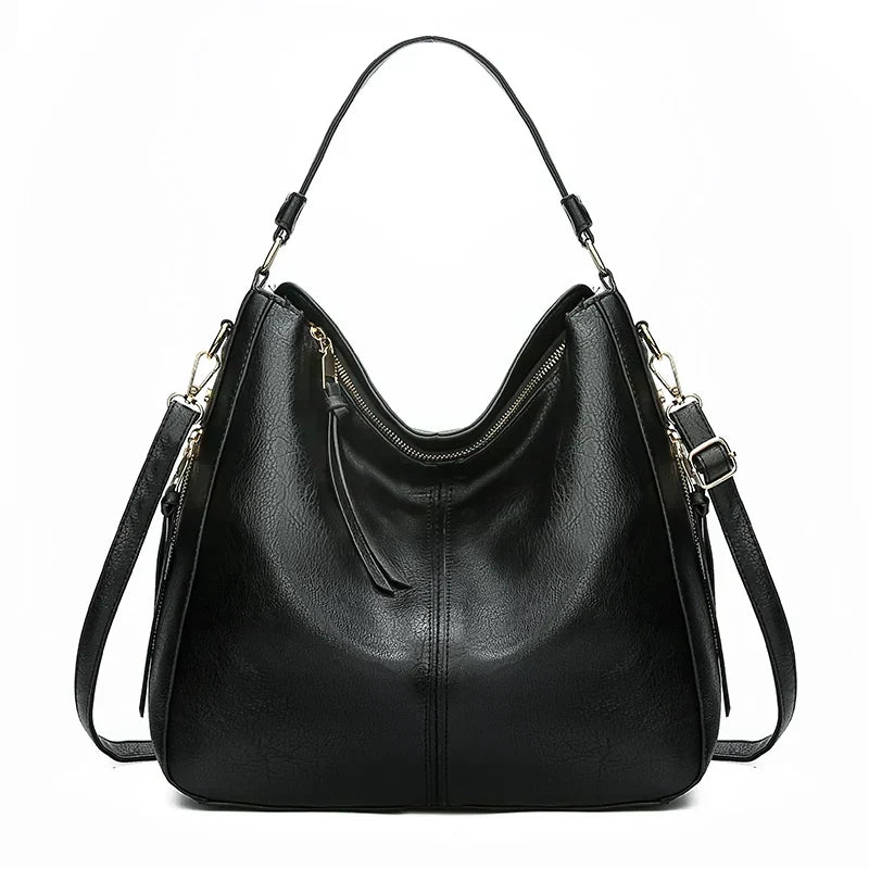 CORALIE | LEATHER SHOULDER BAG