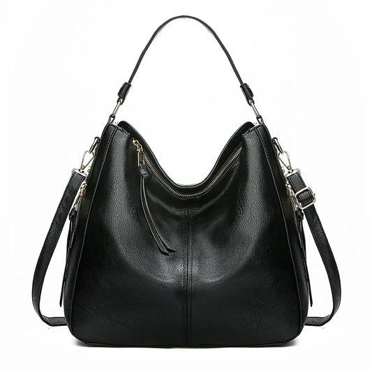 CORALIE | LEATHER SHOULDER BAG