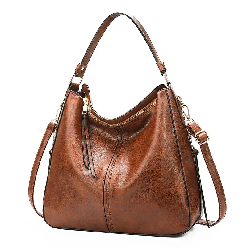 CORALIE | LEATHER SHOULDER BAG