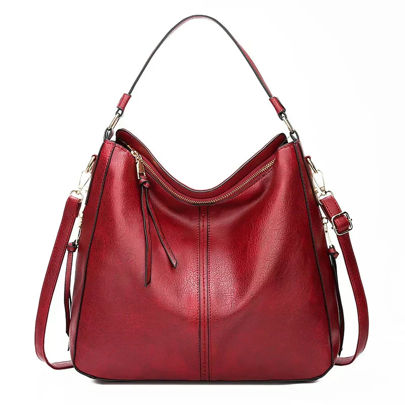 CORALIE | LEATHER SHOULDER BAG