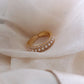 GOLD & PEARL LUXURY RING