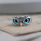 SILVER OPAL ADJUSTABLE RING