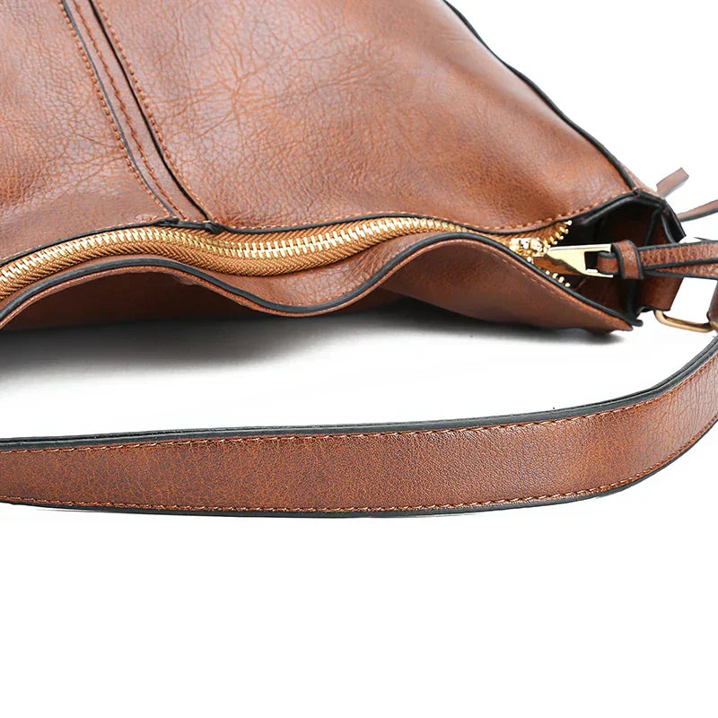CORALIE | LEATHER SHOULDER BAG