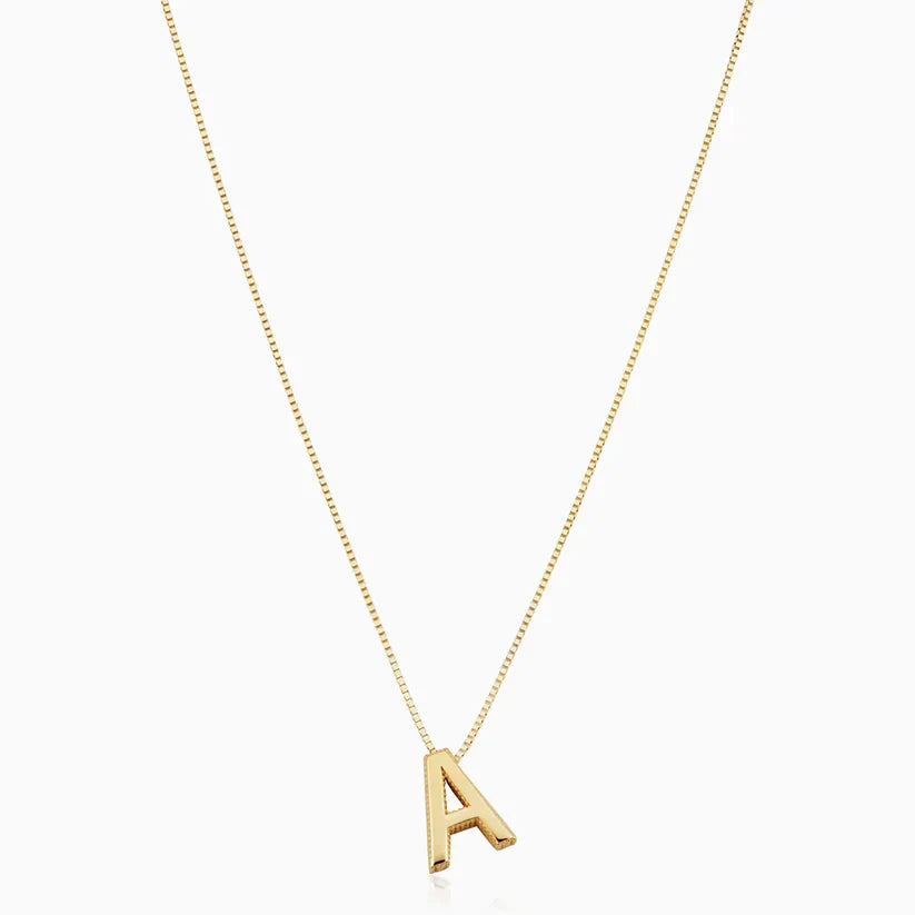 Collana con iniziali d’amore