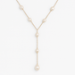 Helga-Marie – Collana dorata con mini pendente lucente