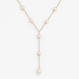 Helga-Marie – Collana dorata con mini pendente lucente