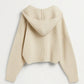 ELANORA | DEEP V-NECK KNIT CARDIGAN