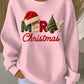 CANDY | CHRISTMAS PRINT CASUAL SWEATSHIRT