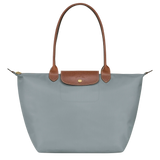 Longchamp - Large Le Pliage Tote, Steel