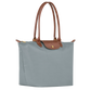 Longchamp - Large Le Pliage Tote, Steel