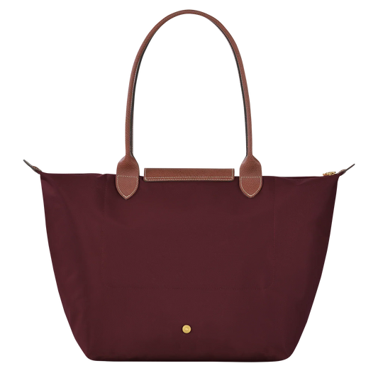 Longchamp - Large Le Pliage Tote, Burgundy