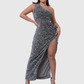 LILLIAN | LUXE ONE-SHOULDER EVENING DRESS